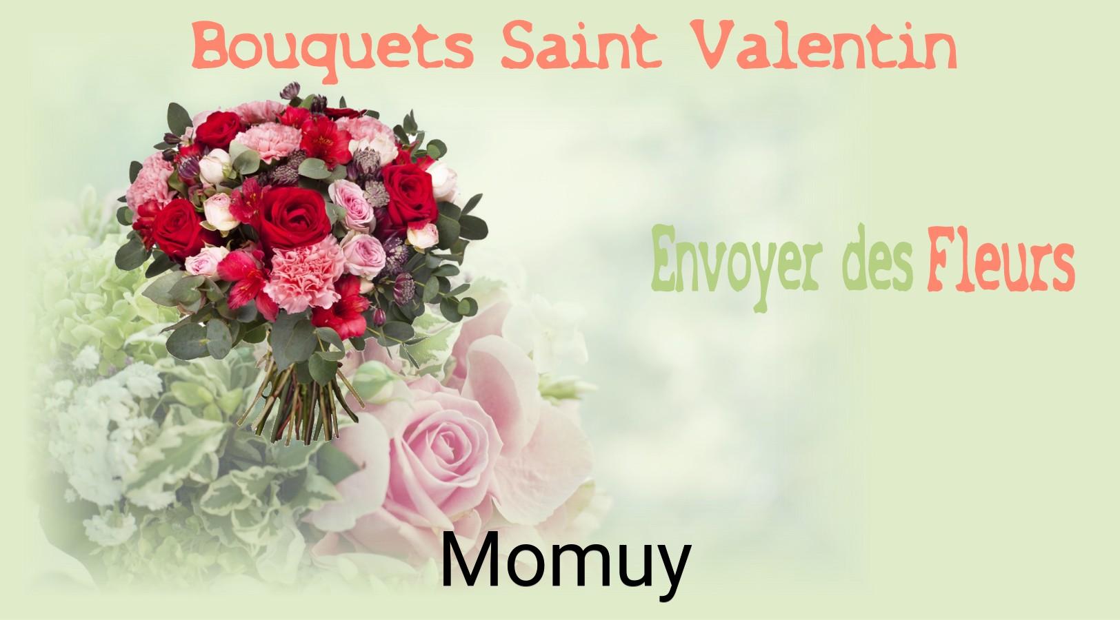 Roses de Saint-Valentin livrées à Momuy